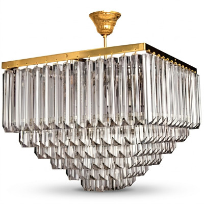 Ceiling chandelier luxury gold chandelier ceiling lamp crystal light.