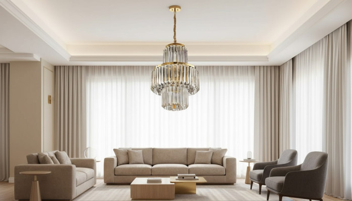Ceiling chandelier luxury gold chandelier ceiling lamp crystal art chandelier