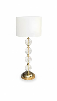 Table lamp lamp light gold crystal lamps table