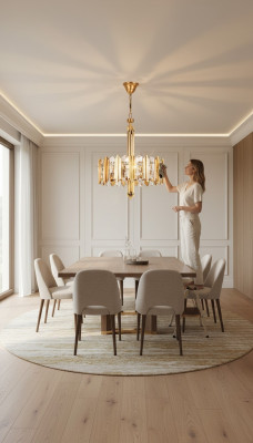 Luxury ceiling chandelier gold crystal chandelier ceiling lamp.