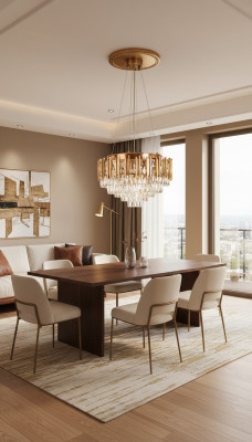 Ceiling chandelier, luxury ceiling lamp, crystal round pendant lamp.