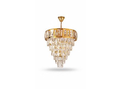 Ceiling chandelier luxury gold ceiling lamp crystal light