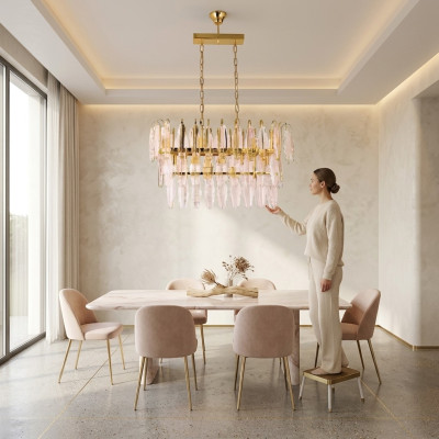 Lamp chandelier ceiling light luxury gold ceiling lamp crystal chandelier