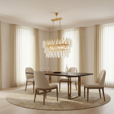 Lamp chandelier ceiling light luxury gold ceiling lamp crystal chandelier