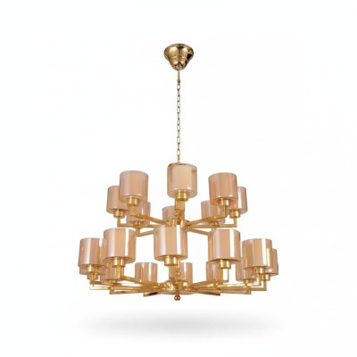 Chandelier Ceiling Light Gold Ceiling Lamp Glass Modern New