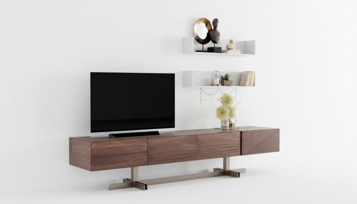 Modern, elegant TV cabinet made of high-quality and durable wood