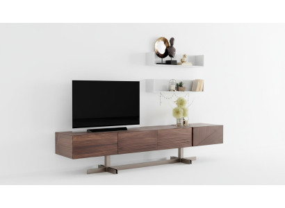 Modern, elegant TV cabinet made of high-quality and durable wood