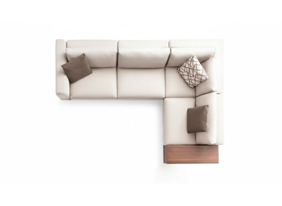 Sofa corner sofa fabric sofa L-shape fabric sofas gray modern table living room