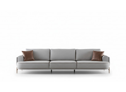 Three-seater sofa, 3-seater fabric sofa, modern sofas, gray fabric couch, new