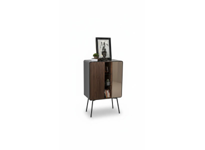 Retro sideboard bar cabinet living room cabinets wood wine cabinet brown