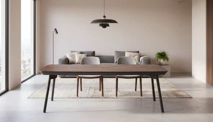 Long coffee table side table coffee table wooden table wood brown brand new