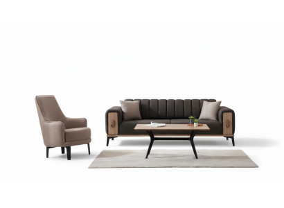 Noble sofa set modern couches three-seater armchair sofas luxury furniture