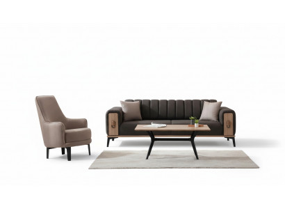 Noble sofa set modern couches three-seater armchair sofas luxury furniture