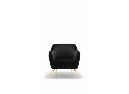 Modern furniture luxury Chesterfield armchair cocktail chair stainless steel furniture
