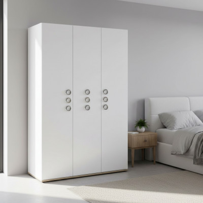 Children's wardrobe children's closet children's furniture children's room wood white