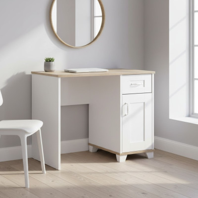 Children's Desk Computer Desk Modern Desk Wood White Table