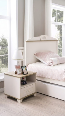 Children's Nightstand Design Nightstand Night Console Children's Room Wood White