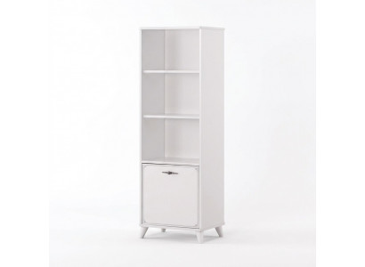 Bookshelf, Book Cabinet, Standing Shelf, Children's Shelf, Shelf Wood White Shelves