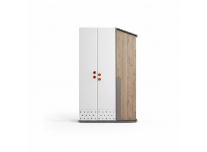 Modern wardrobe wooden cabinet furniture wood 3-door design white
