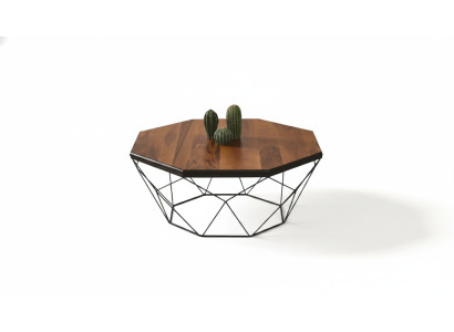 Coffee Table Side Table Brown Living Room Design Wooden Table