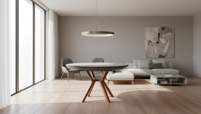 Round dining table luxury dining room table kitchen table gray dining room wood