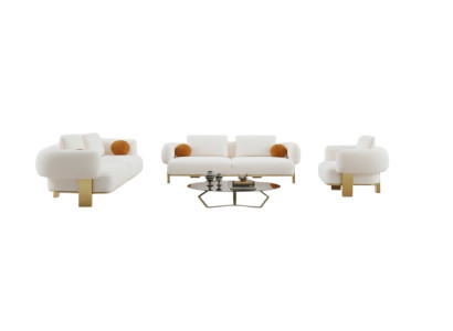 Complete sofa set upholstery white seat upholstered sofa fabric sofa sofa