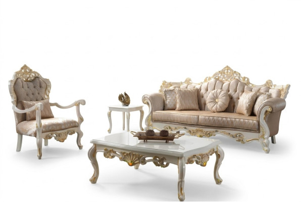 Fabric sofa upholstered sofa set sofa suite gray Chesterfield set sofa