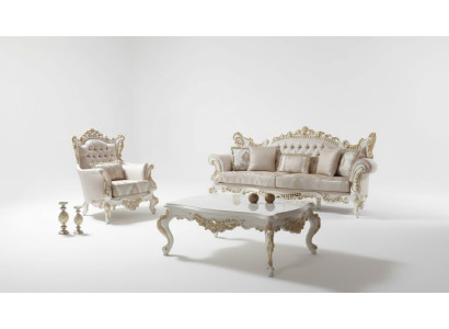 Luxury sofa set complete couch set beige upholstered sofa fabric sofa