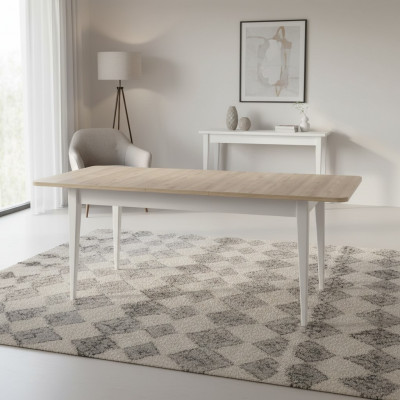 Extendable Dining Table Dining Table Wood Gray Dining Table