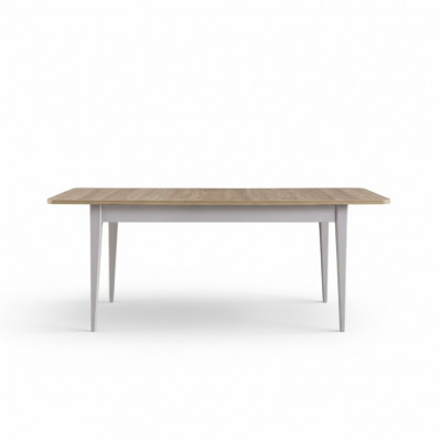 Extendable Dining Table Dining Table Wood Gray Dining Table