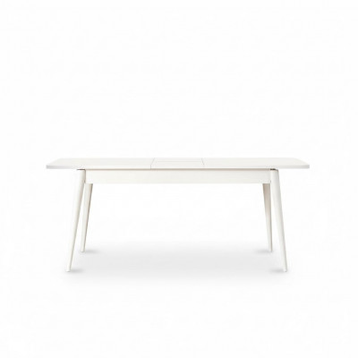 Dining room table dining table table white dining room wood extendable modern