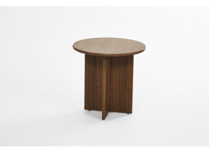 Side table Coffee table Living room Brown wood Design furniture