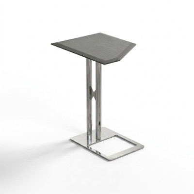 Side table coffee table living room stainless steel silver furniture