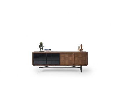 Buffet Dining Room Sideboard Dresser Wood Brown Cabinet Dressers