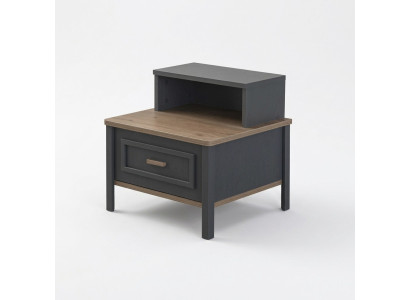 Nightstand Consoles Night Consoles Wood Gray Bedroom Classic