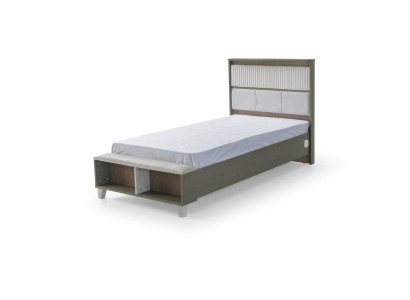 Bunk bed children's bed children's room children's room furniture gray wood