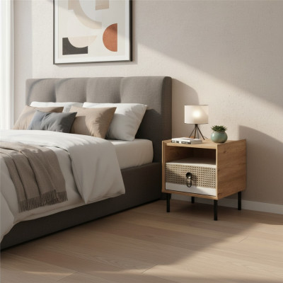 Nightstand Night Consoles Consoles Wood Children's Room Modern Brown Table