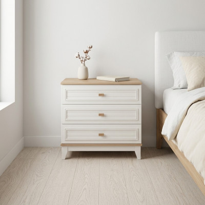 Children's dresser, wooden dresser, children's room, white wardrobe, modern design
