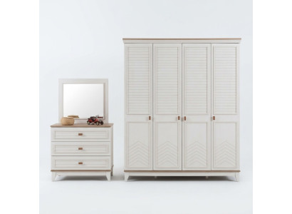 Closet Wardrobe Children’s Wardrobe Wooden Wardrobe Wood White Modern
