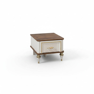 Nightstand children's room night consoles wooden consoles modern beige table