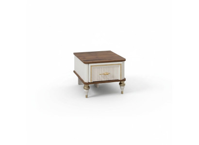 Nightstand children's room night consoles wooden consoles modern beige table