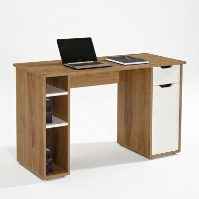 Desk computer desk office table wood brown office table office furniture