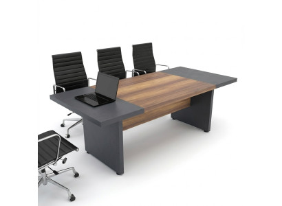 Conference furniture conference table meeting tables large table brown wood