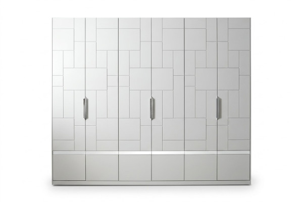 Wardrobe White Closet Bedroom Wooden Wardrobe Modern Furniture