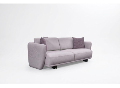 Three-seater couch sofa 3 seater gray fabric fabric sofa upholstered sofa design