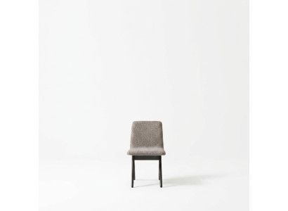 Set of chairs dining room chairs kitchen chair gray wooden chair 6-piece fabric