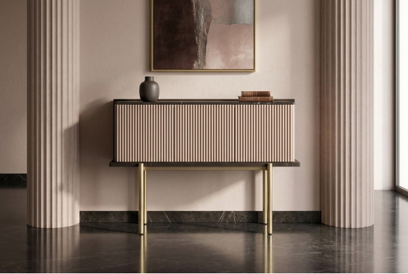 Sideboard cupboard cabinet wood modern beige dining room cabinet design