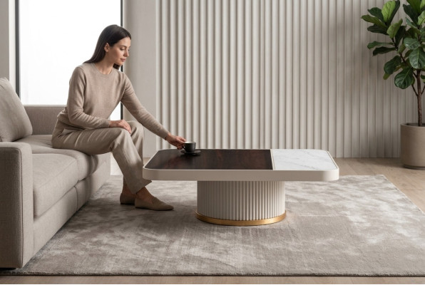 Coffee table side table coffee table living room sofa table table white