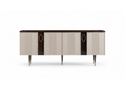 Sideboard cabinet dresser wood cupboard white design dining room furniture