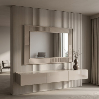 Mirror Wall Mirror Decorative Mirror Hallway Mirror Luxury Modern Grey